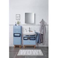 Шкаф для ванной комнаты Tenzo Color Bath, 80x16x58 см, синий цвет цена и информация | Шкафчики для ванной | hansapost.ee