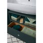 Valamukapp Tenzo Color Bath, roheline цена и информация | Vannitoakapid | hansapost.ee