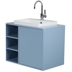 Vannitoakapp koos valamuga Tenzo Color Bath, 80x50x62 cm, sinine цена и информация | Шкафчики для ванной | hansapost.ee