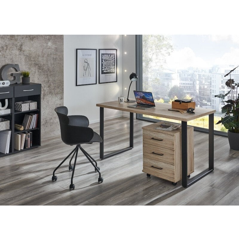 Sahtlikast Aatrium Home Desk, 46x40x58 cm, pruun цена и информация | Arvutilauad, kirjutuslauad | hansapost.ee