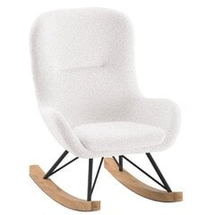 Кресло-качалка Aatrium Rocky, белого цвета цена и информация | Кресла | hansapost.ee
