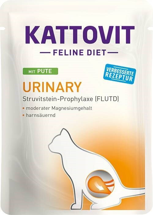 Kattovit Feline Diet Urinary komplekt täiskasvanud kassidele, 12x85 g цена и информация | Kassikonservid | hansapost.ee