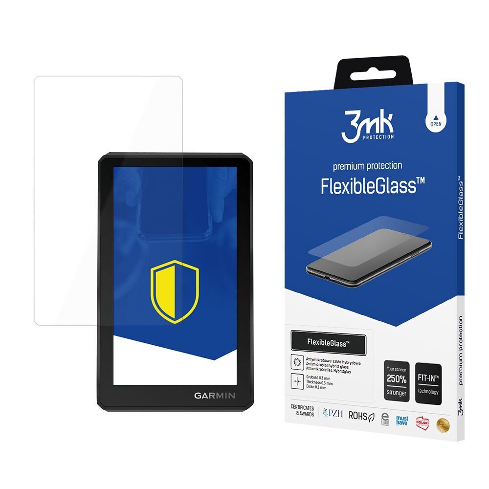 Garmin Zumo XT - 3mk FlexibleGlass™ screen protector hind ja info | GPS seadmed | hansapost.ee