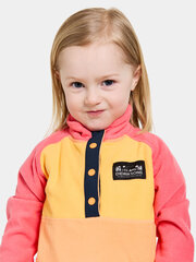 Детский шерстяной свитер Didriksons MONTE HALF BUTTON 3, кораллово-розовый цвет цена и информация | Didriksons Одежда для девочек | hansapost.ee