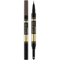 Kulmukorrektor/ kulmutušš Eveline Cosmetics Brow Art Duo Dark цена и информация | Карандаши, краска для бровей | hansapost.ee