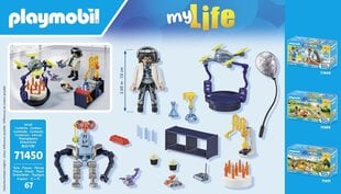 71450 PLAYMOBIL® City Life, Teadlane robotitega hind ja info | Klotsid ja konstruktorid | hansapost.ee