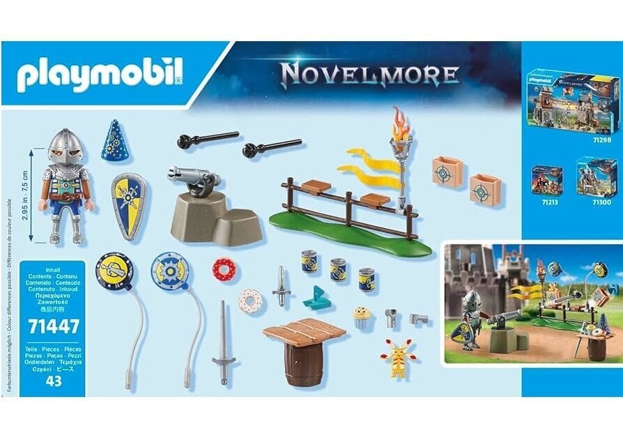 71447 PLAYMOBIL® Novelmore, Rüütli sünnipäev цена и информация | Klotsid ja konstruktorid | hansapost.ee