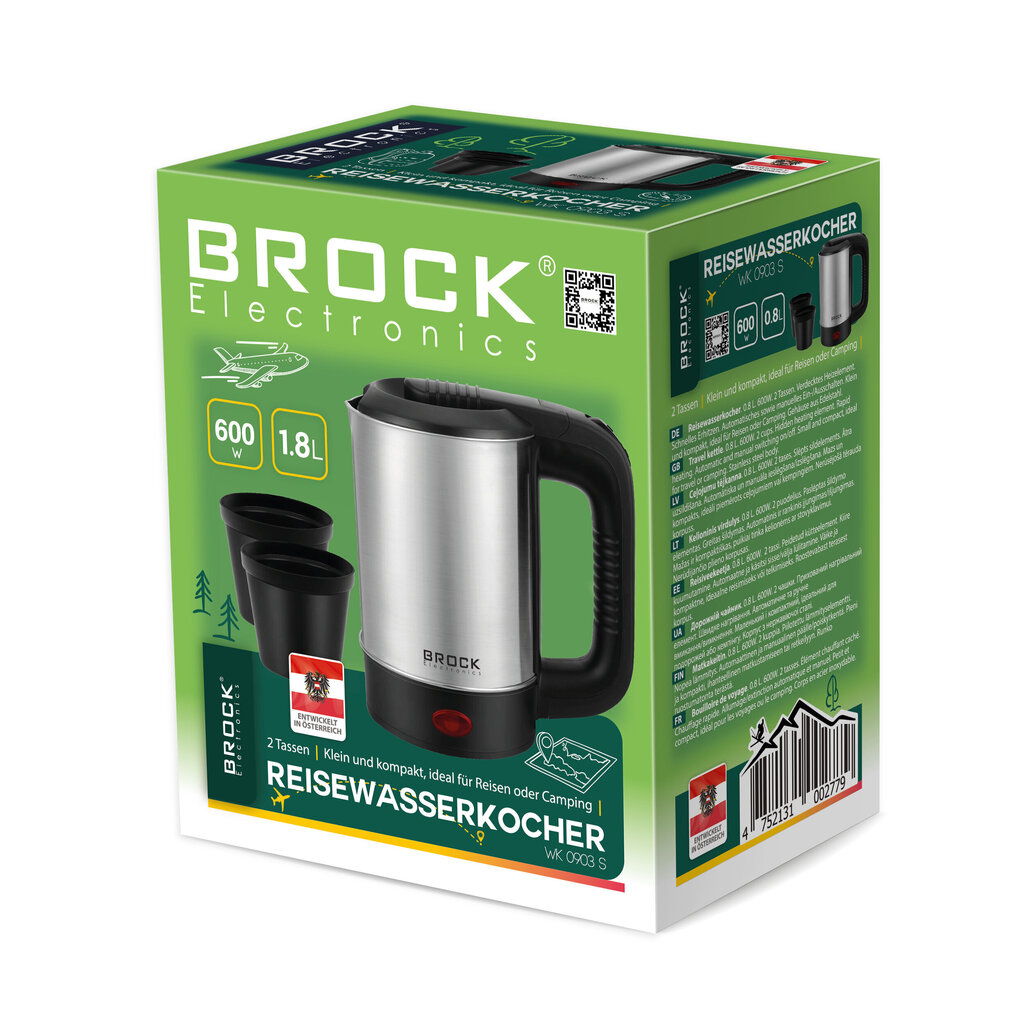 Brock Electronics WK 0903 S hind ja info | Veekeetjad | hansapost.ee