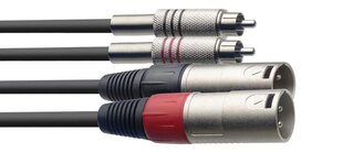 Stagg XLR/RCA, 6 m hind ja info | Juhtmed ja kaablid | hansapost.ee