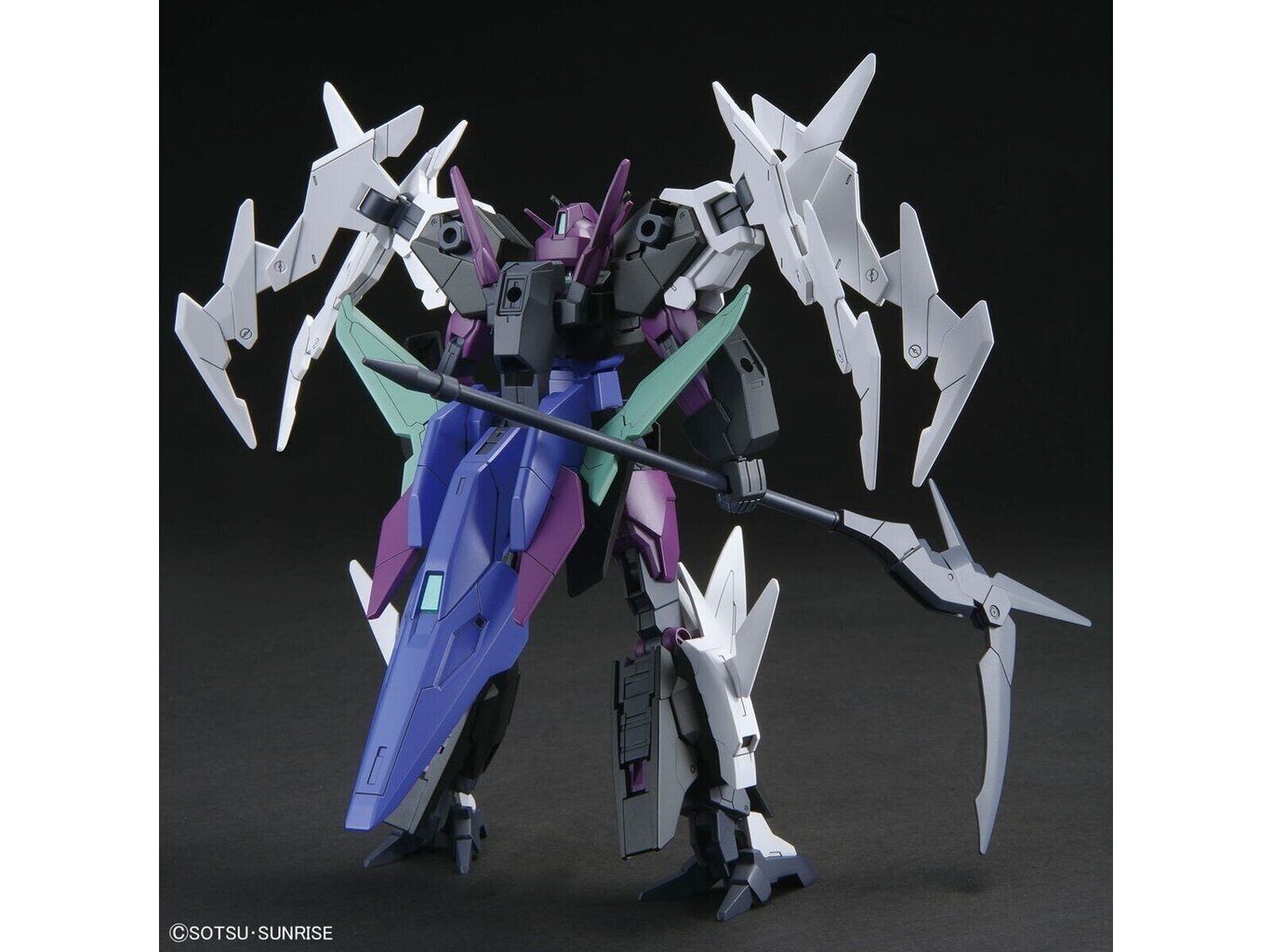 Mude Bandai - HGBM Plutine Gundam, 1/144, 65721 hind ja info | Klotsid ja konstruktorid | hansapost.ee