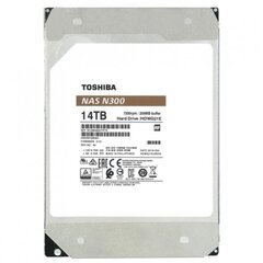 Toshiba N300 NAS (HDEXW10ZNA51F) цена и информация | Внутренние жёсткие диски (HDD, SSD, Hybrid) | hansapost.ee
