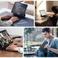 Klaviatuurikomplekt Bluetooth iPad Pro 12.9 2022/2021/2020, must цена и информация | Tahvelarvuti ümbrised ja kaaned | hansapost.ee