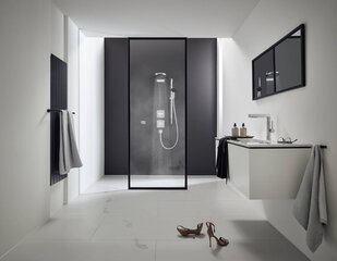 HANSGROHE Finoris Смеситель для умывальника с выдвижной лейкой 76063670, черный матовый цена и информация | Смесители | hansapost.ee