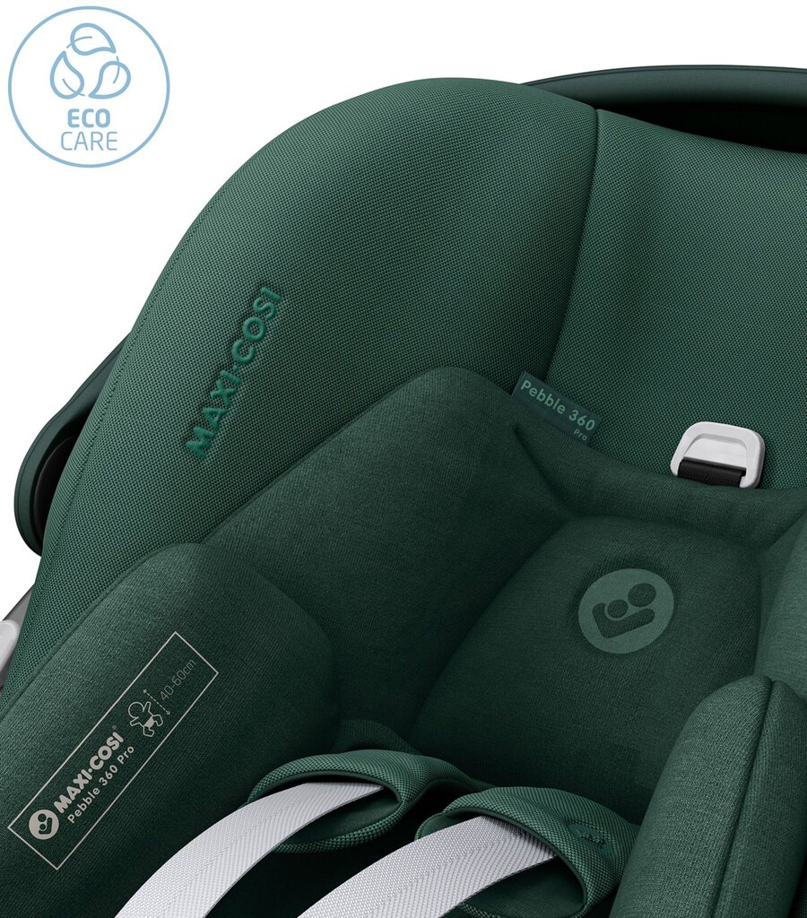 Maxi Cosi turvahäll Pebble 360 ​​​​Pro2, 0-13 kg, Twillic Green hind ja info | Turvatoolid ja turvahällid | hansapost.ee