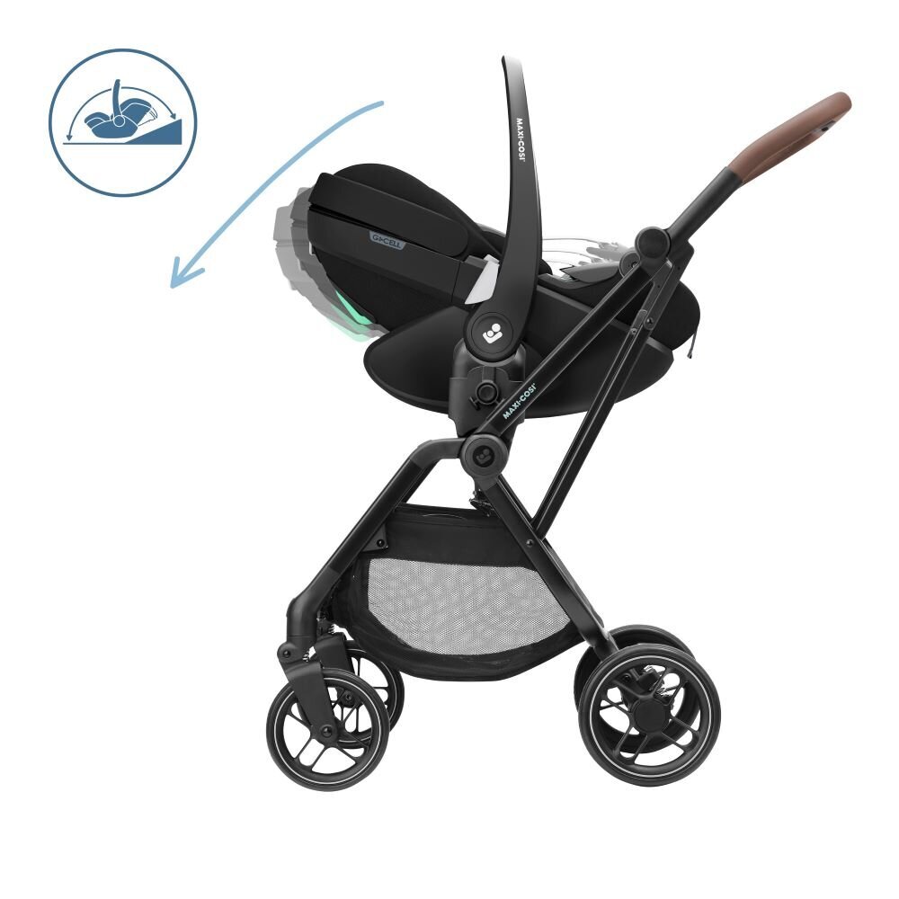 Maxi Cosi turvahäll Pebble 360 ​​​​Pro2, 0-13 kg, Twillic Green hind ja info | Turvatoolid ja turvahällid | hansapost.ee