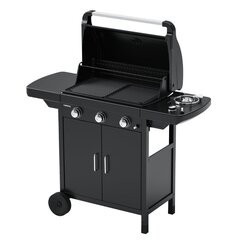 Gaasigrill Compact 3 Exs, must hind ja info | Grillid | hansapost.ee