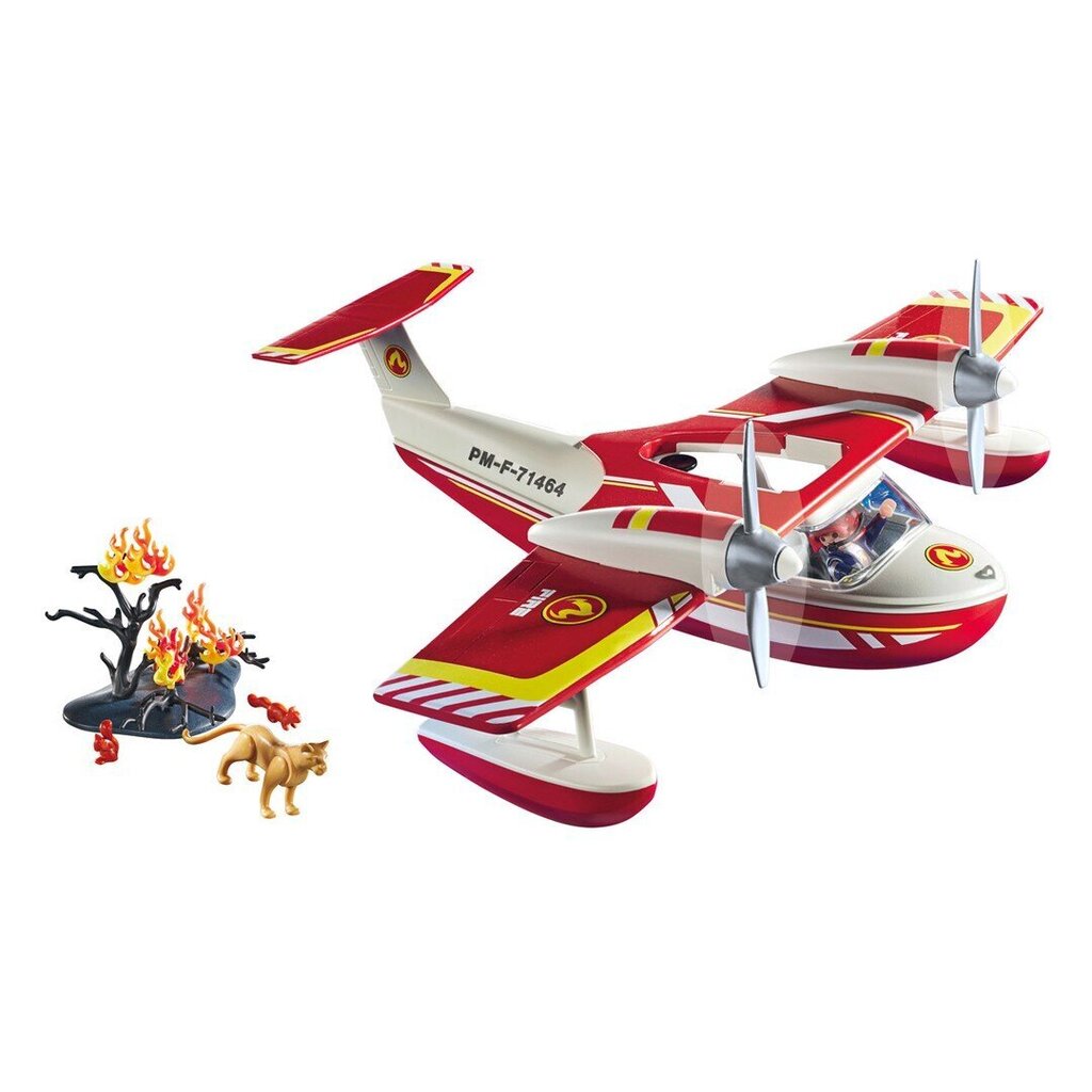 71463 Playmobil® Action Heroes, Tuletõrjelennuk koos kustutusfunktsiooniga hind ja info | Klotsid ja konstruktorid | hansapost.ee