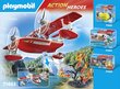 71463 Playmobil® Action Heroes, Tuletõrjelennuk koos kustutusfunktsiooniga цена и информация | Klotsid ja konstruktorid | hansapost.ee