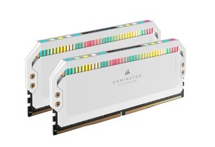 Corsair Dominator Platinum RGB (CMT32GX5M2B5200C40W) цена и информация | Объём памяти | hansapost.ee