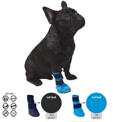Защитная обувь Grande Finale (мягкая внутри, черная) XS 4см цена и информация | Одежда для собак | hansapost.ee