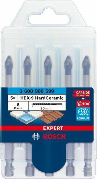 Keraamika puur Bosch Expert Hex-9 HardCeramic, 5 tk цена и информация | Käsitööriistad | hansapost.ee