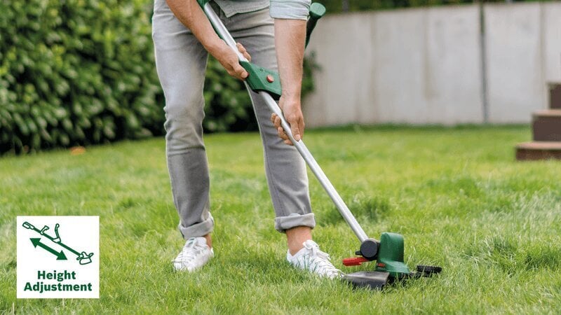 Murutrimmer Bosch UniversalGrassCut 18V-26; 18 V (ilma aku ja laadijata) цена и информация | Trimmerid | hansapost.ee