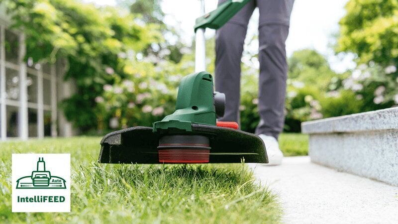 Juhtmeta trimmer Bosch Universal GrassCut 18V-26m 06008C1D04, ilma akuta hind ja info | Trimmerid | hansapost.ee