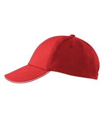 Sandwich 6P Cap Unisex красный цена и информация | Мужские шарфы, шапки, перчатки | hansapost.ee