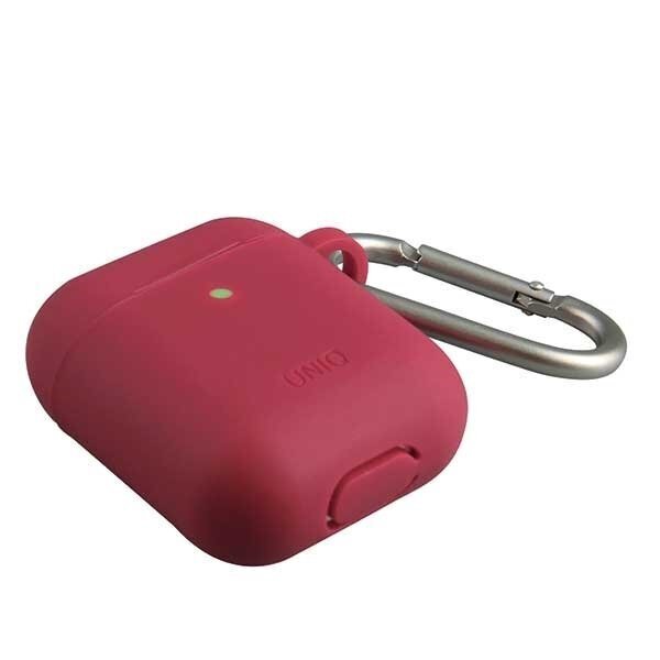 Uniq Vencer Silicone Case Burgundy hind ja info | Kõrvaklappide tarvikud | hansapost.ee