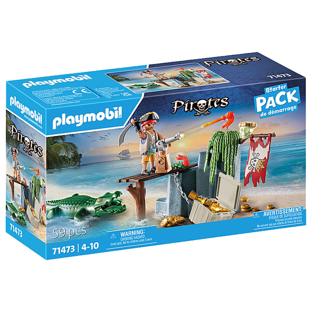 71473 PLAYMOBIL® Pirates, Piraat alligaatoriga hind ja info | Klotsid ja konstruktorid | hansapost.ee