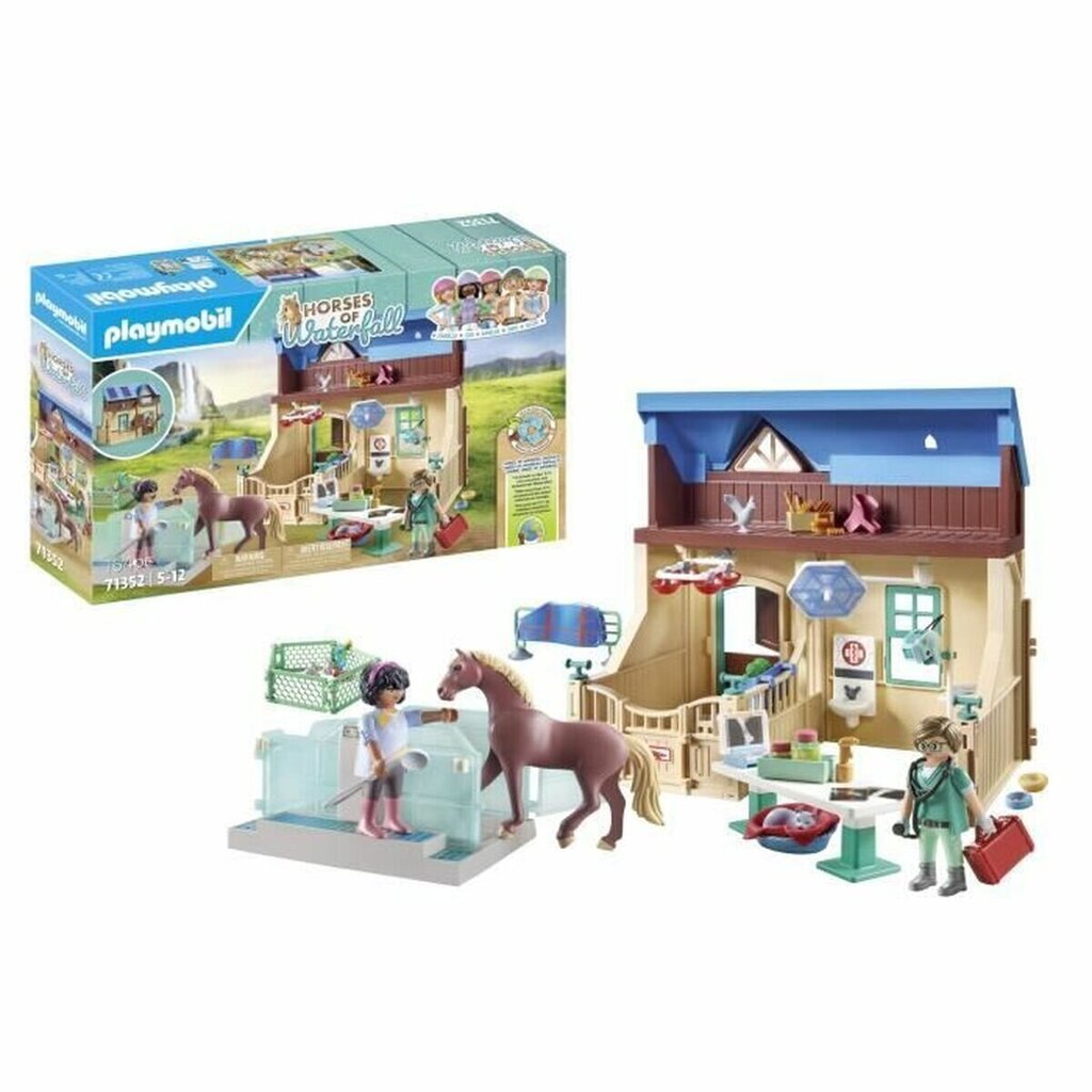 71352 Playmobil Horses of Waterfall Riding Therapy and Veterinary Practice kujud цена и информация | Klotsid ja konstruktorid | hansapost.ee