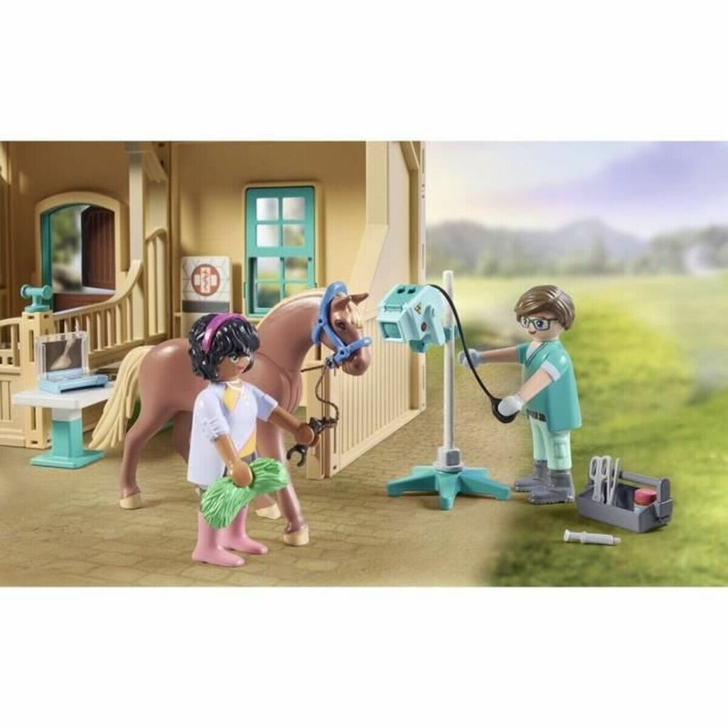 71352 Playmobil Horses of Waterfall Riding Therapy and Veterinary Practice kujud цена и информация | Klotsid ja konstruktorid | hansapost.ee