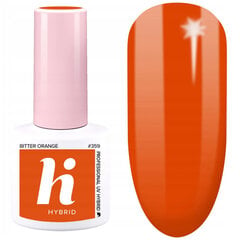 Hübriid küünelakk Hi Hybrid, 359 Bitter Orange, 5 ml hind ja info | Küünelakid ja küünelakieemaldajad | hansapost.ee