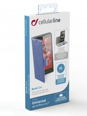 Cellular Line CBOOKUNI1LB Darmowy odbiór w 15 miastach! hind ja info | Telefonide kaitsekaaned ja -ümbrised | hansapost.ee