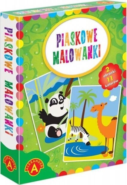 Liivamaali komplekt Aleksander Panda ja kaamel цена и информация | Kunstitarbed, voolimise tarvikud | hansapost.ee