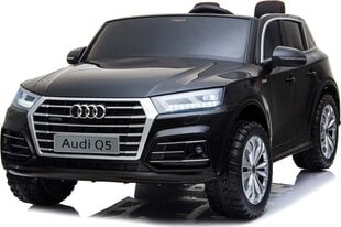 Kahekohaline elektriauto lastele Audi Q5, must hind ja info | Laste elektriautod | hansapost.ee