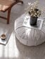 Põrandapadi Atelier Del Sofa Vintage Fitilli, valge цена и информация | Kott-toolid, tumbad, järid | hansapost.ee