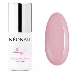Hübriidküünelakialus Neonail Modeling Base Calcium, Neutral Pink, 7,2 ml hind ja info | NeoNail Parfüümid, lõhnad ja kosmeetika | hansapost.ee