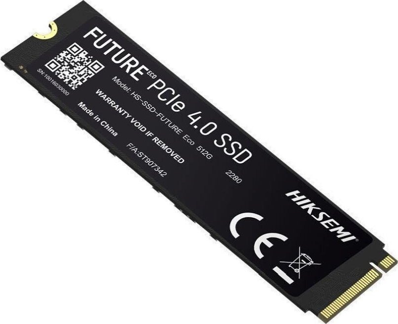 Hiksemi Future Eco (HS-SSD-FUTURE Eco(STD)/2048G/PCIE4/WW) hind ja info | Sisemised kõvakettad | hansapost.ee