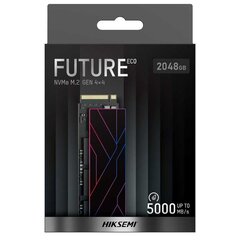 Hiksemi Future Eco (HS-SSD-FUTURE Eco(STD)/2048G/PCIE4/WW) цена и информация | Внутренние жёсткие диски (HDD, SSD, Hybrid) | hansapost.ee