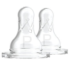 Соска для бутылочки Dr. Brown's стандартного уровня для прематюров - для недоношенных 2 штуки. цена и информация | Бутылочки и аксессуары | hansapost.ee