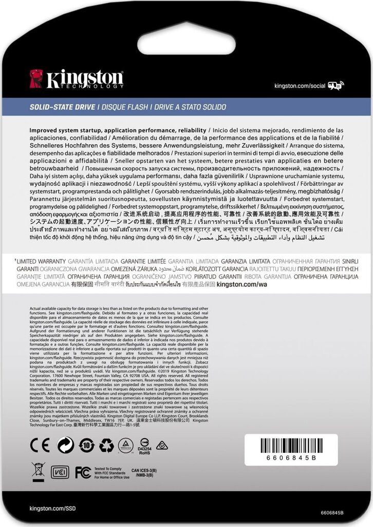 Kingston DC1000B (SEDC1000BM8/240G) цена и информация | Sisemised kõvakettad | hansapost.ee