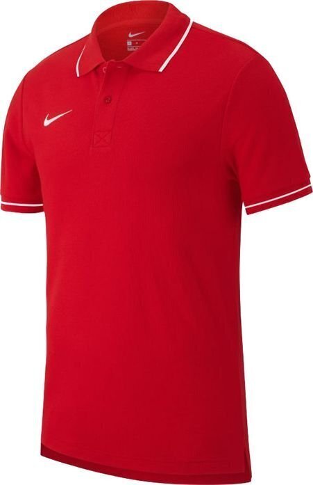 Nike Polosärk Team Club 19, Xxxl, punane hind ja info | Jalgpalli varustus ja riided | hansapost.ee