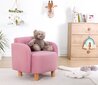 Tugitool lastele Hanah Home Volie, roosa цена и информация | Kott-toolid, tugitoolid ja tumbad lastele | hansapost.ee