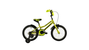 Велосипед для мальчиков DHS 16", 1601, жёлтый цена и информация | Велосипеды | hansapost.ee
