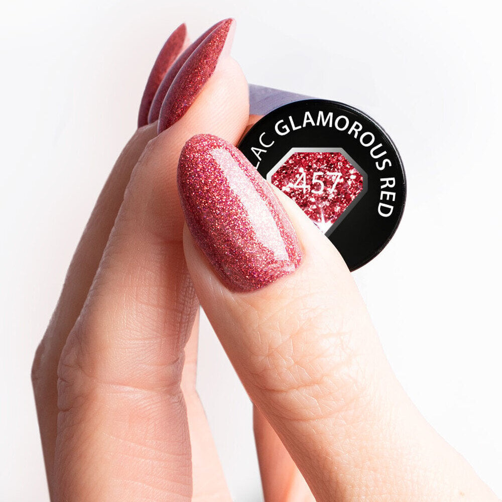 Semilac Hübriidlakk 457 Glamorous Red, 7ml hind ja info | Küünelakid ja küünelakieemaldajad | hansapost.ee