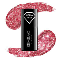 Semilac Hübriidlakk 457 Glamorous Red, 7ml hind ja info | Küünelakid ja küünelakieemaldajad | hansapost.ee