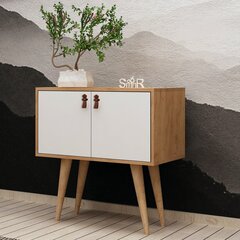 Konsoollaud Asir Rebecca, pruun/valge price and information | Console tables | hansapost.ee