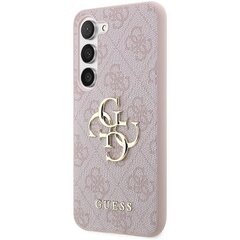 Guess GUHCS23FE4GMGPI S711 S23 FE różowy|pink hardcase 4G Big Metal Logo цена и информация | Чехлы для телефонов | hansapost.ee