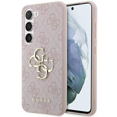 Guess GUHCS23FE4GMGPI S711 S23 FE różowy|pink hardcase 4G Big Metal Logo цена и информация | Чехлы для телефонов | hansapost.ee